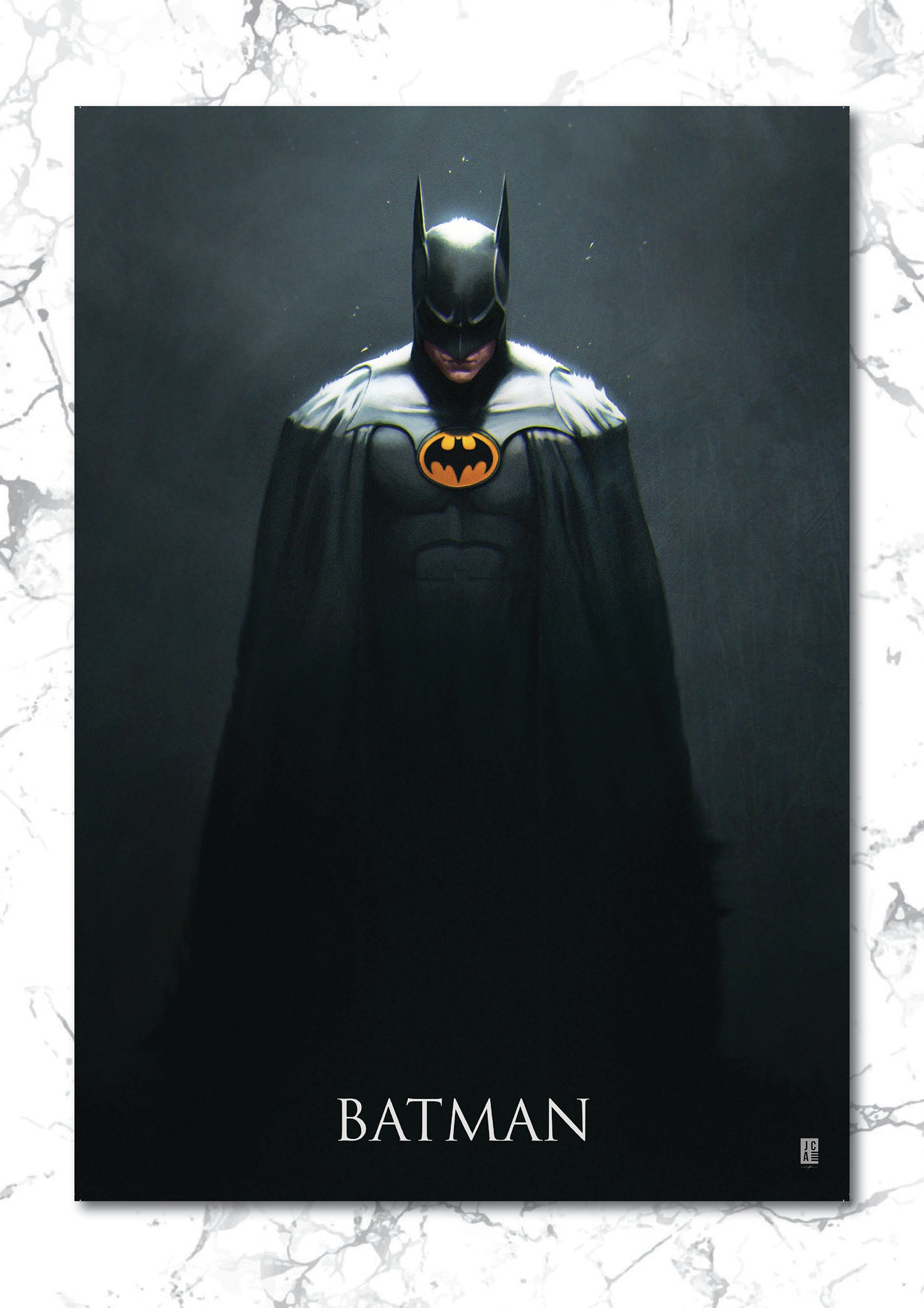 Batman - Keaton Art Print