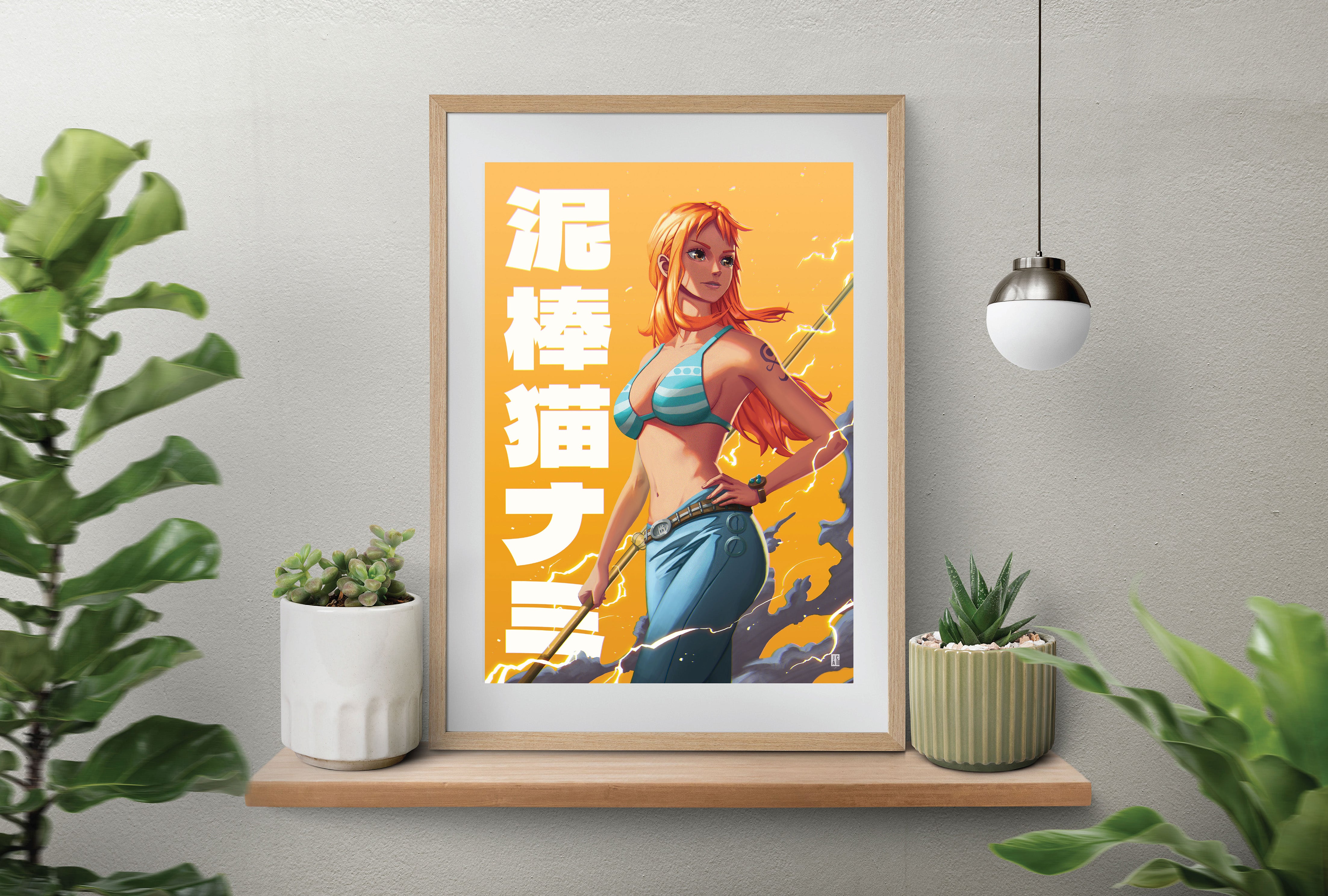 Nami - One Piece Art Print