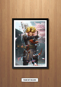 Samurai Trunks Art Print