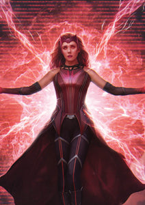 The Scarlet Witch Art Print