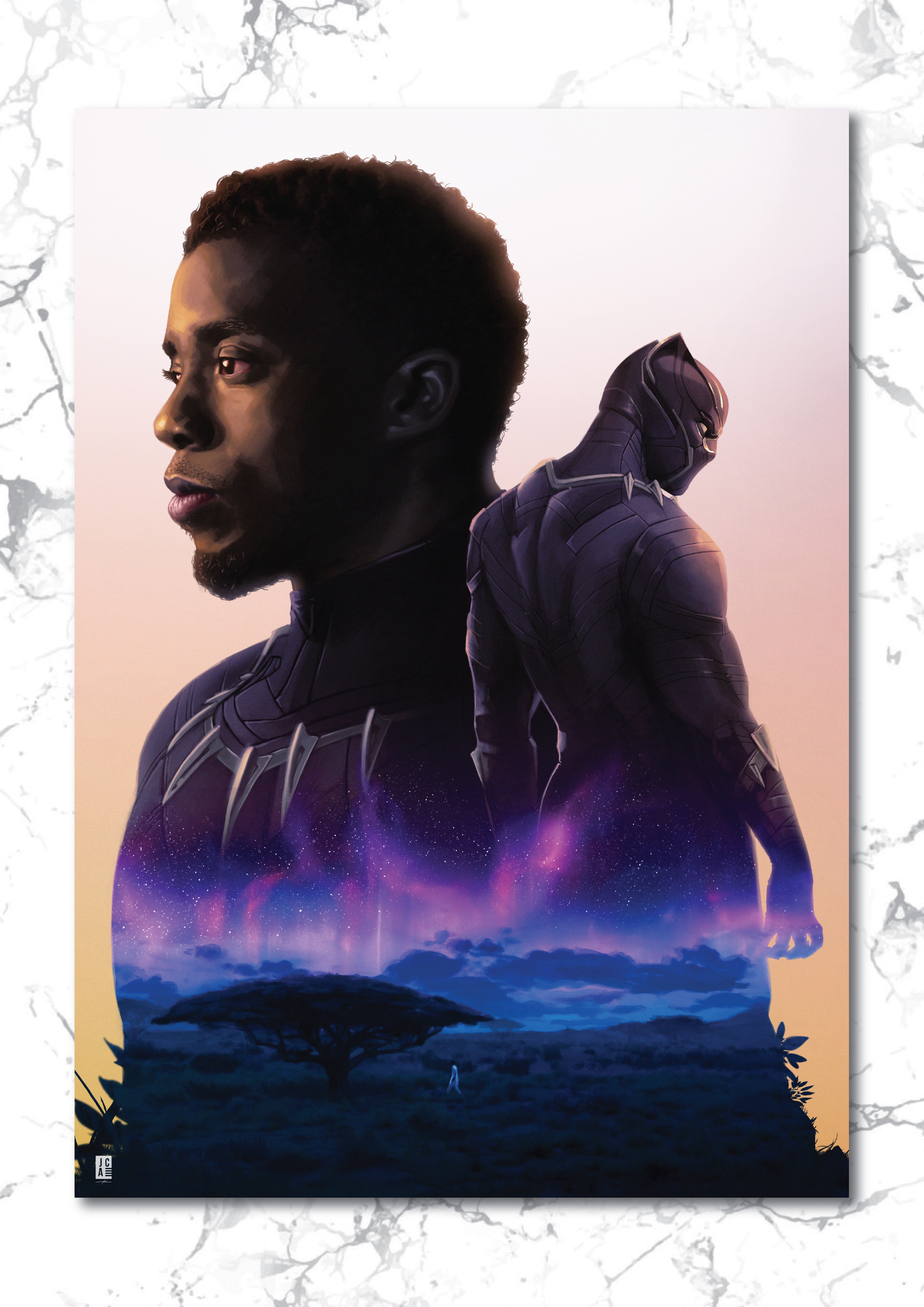 Black Panther - Chadwick Boseman Art Print