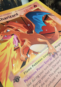Holographic Giant Pokemon Cards - Big 3 Art Print Bundle 1st Edition